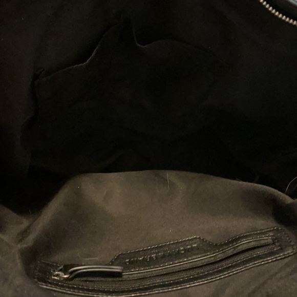 Lucky Brand Faux Leather Black Over The Shoulder Purse - Picture 4 of 4